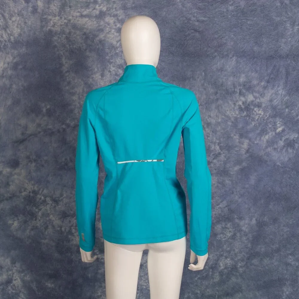 Zella Light Blue Full Zip Jacket Sz M - Picture 3 of 4